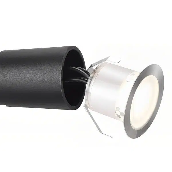 LED Outdoor Stairway Light Kit 16 Pc Weatherproof Recessed Deck and Step Lights - Image 7