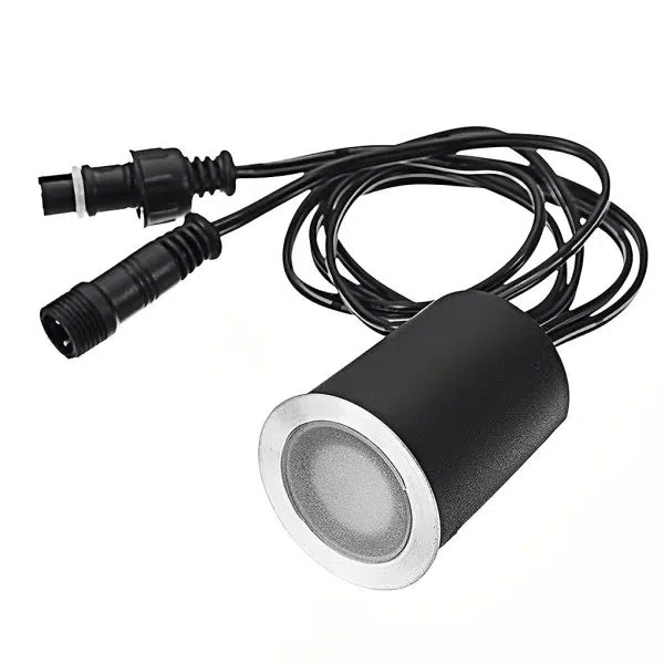 LED Outdoor Stairway Light Kit 16 Pc Weatherproof Recessed Deck and Step Lights - Image 6