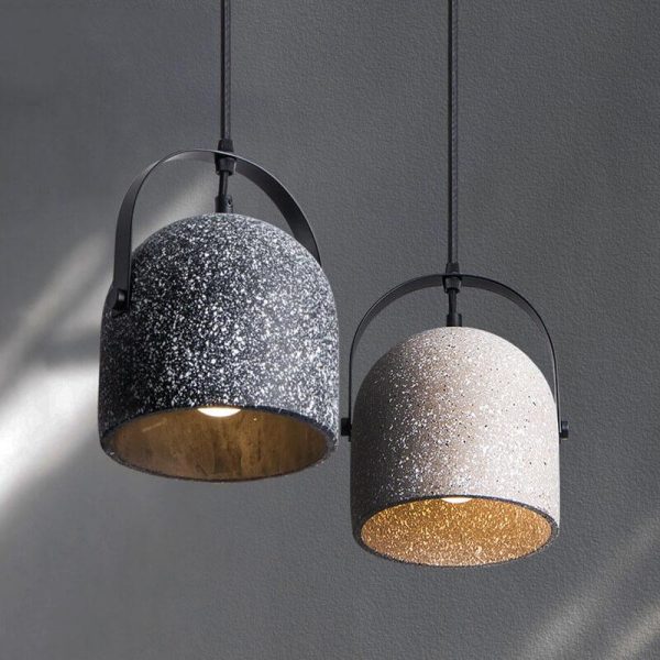 Nordic Creative Cement Cylinder 1-Light Pendant Light - Image 12