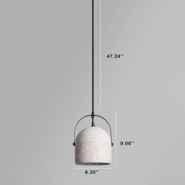 Nordic Creative Cement Cylinder 1-Light Pendant Light - Image 14