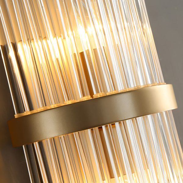 Creative Crystal Warm Light Nordic Wall Lamp Wall Sconce Lighting - Image 17