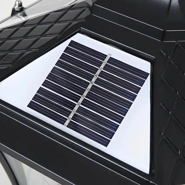 Vintage Waterproof LED Retro Solar Fence Post Lights With Remote Control - Image 9