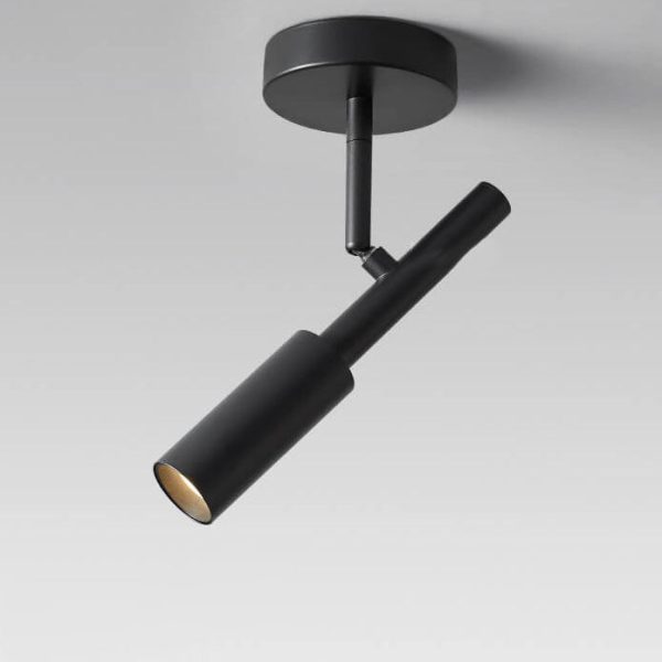 Minimalist Spotlight Rotatable LED Semi-Flush Mount Ceiling Light - Image 7