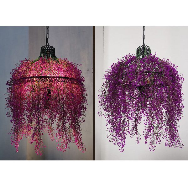 Creative Plant Vine Decorative 3-Light Chandelier - Image 12