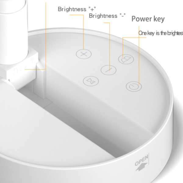Student USB Rechargeable Foldable LED Table Lamp - Image 4
