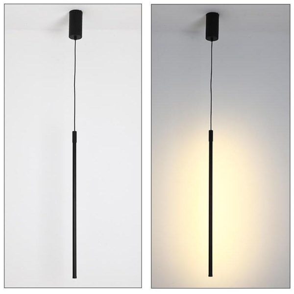 Minimalist Line 1-Light Adjustable Long Line LED Pendant Light - Image 6