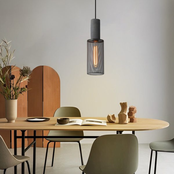 Creative Metal Meshed Black Industrial Style Pendant Lights Chandelier - Image 3