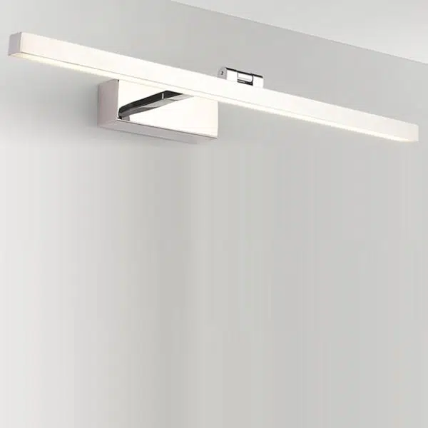 Modern Minimalist Long Iron Aluminum PC LED Vanity Light Wall Sconce Lamp For Bathroom - Image 23