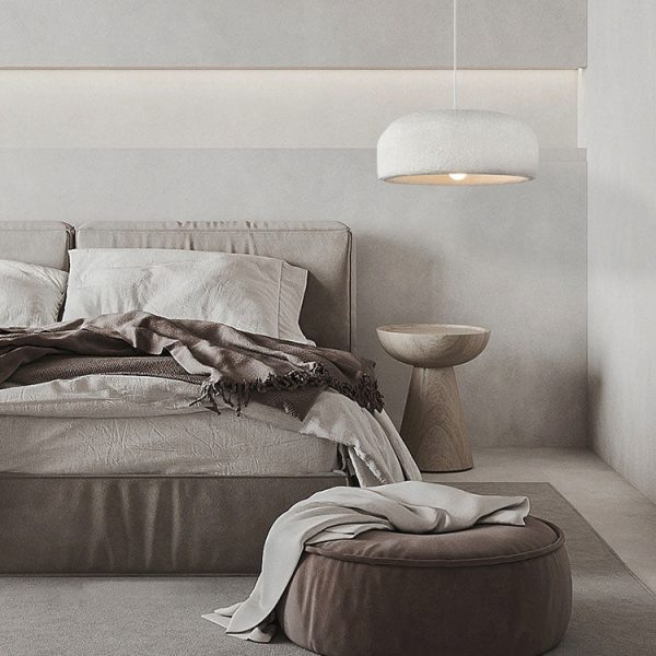 Modern Minimalist Resin Dome 1-Light Pendant Light - Image 11