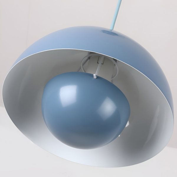 1-Light Metal Mushroom Nordic Flowerpot Pendant Light - Image 18