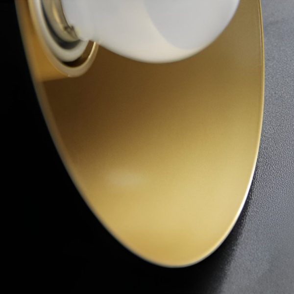 Hat-style Matte Metal Nordic Mounted Modern Wall Sconce Lighting - Image 18