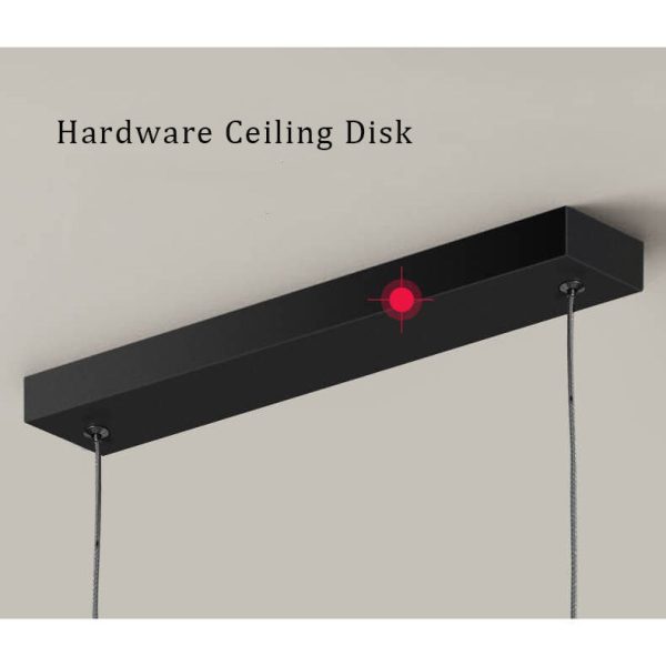 Minimalist Line 2-Light N Shaped LED Pendant Light - Image 11