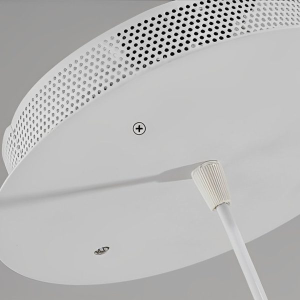 Curves Flower Petals Stepless Dimming White Nordic LED Chandelier - Image 19