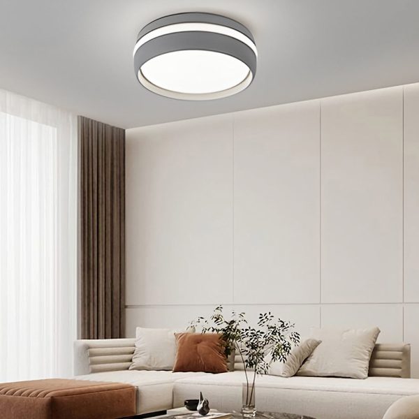 7.9-Inch Round Flush Mount Lighting LED Ceiling Light Acrylic Ceiling Lamp Ceiling-Mounted LED Light for Bedroom - Image 5