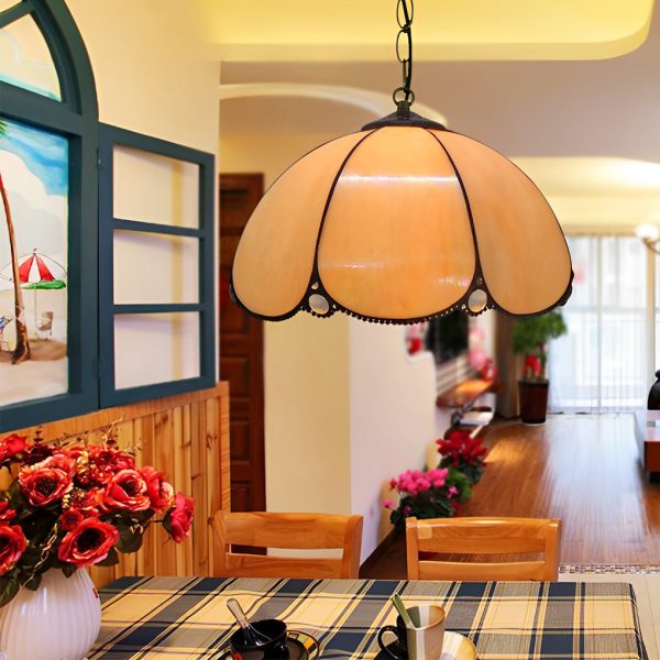 Handmade Welding Baroque Colorful Glass European Style Chandelier Lamp - Image 6