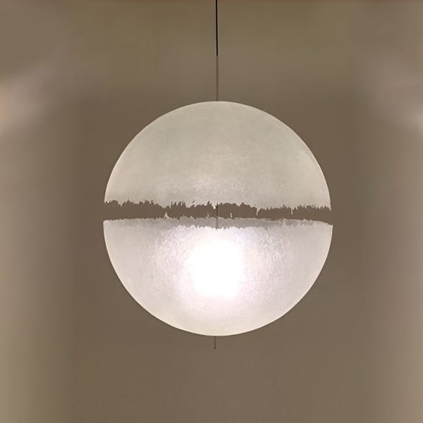 Creative Moon Shaped LED White Nordic Chandelier Pendant Light Fixtures - Image 7