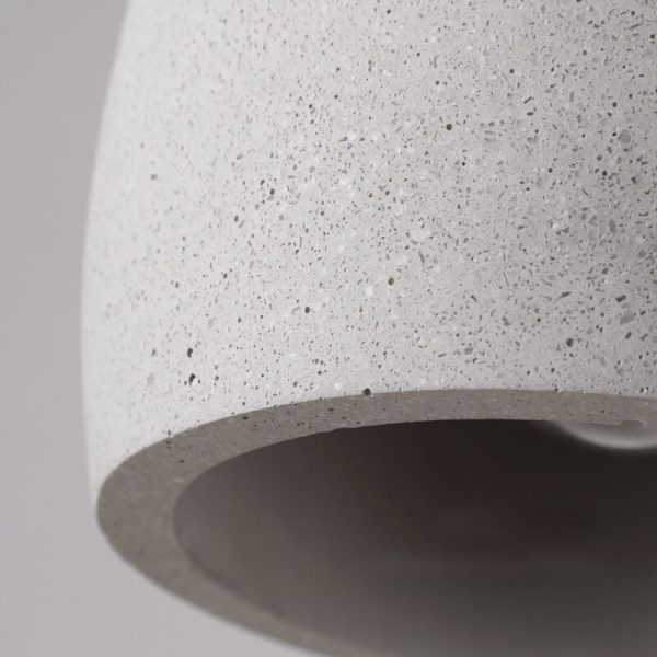 Minimalist Cement Dome 1-Light Pendant Light - Image 9