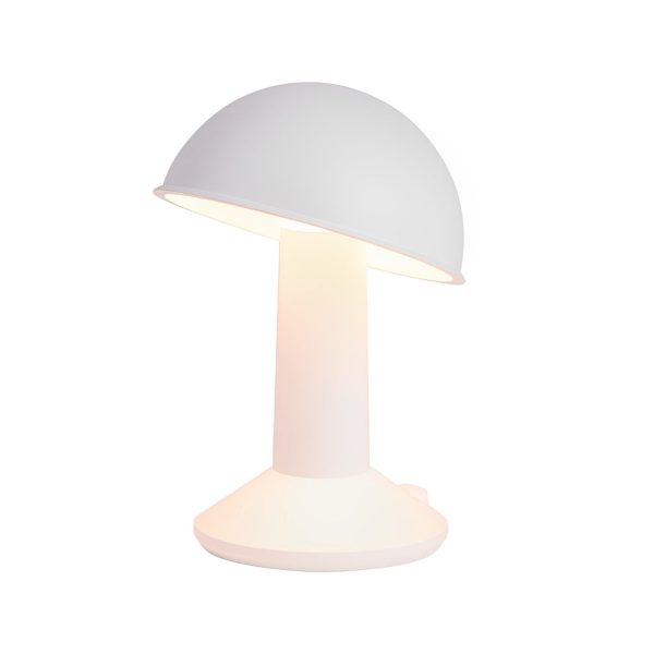 Cordless Touch Control Tiltable Mushroom Table Ambient Lamp - Image 6