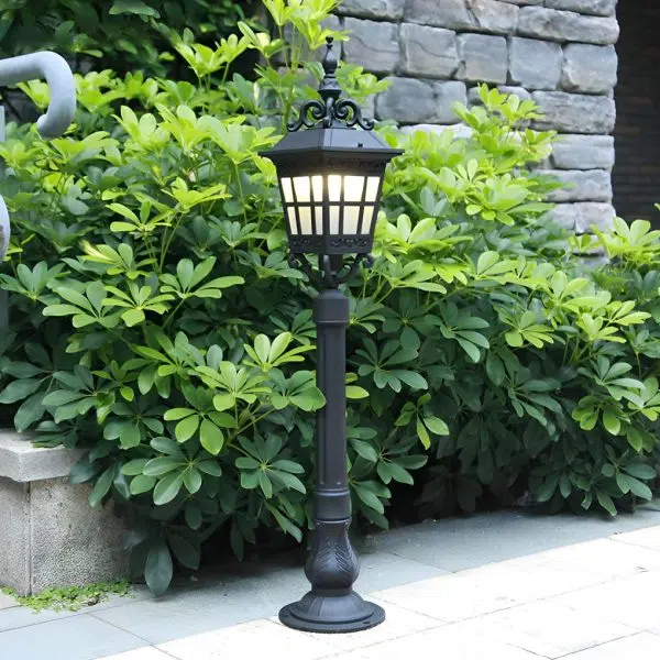 Outdoor Waterproof Aluminum Glass LED European Style Lawn Lamp Pathway Lights - Image 4