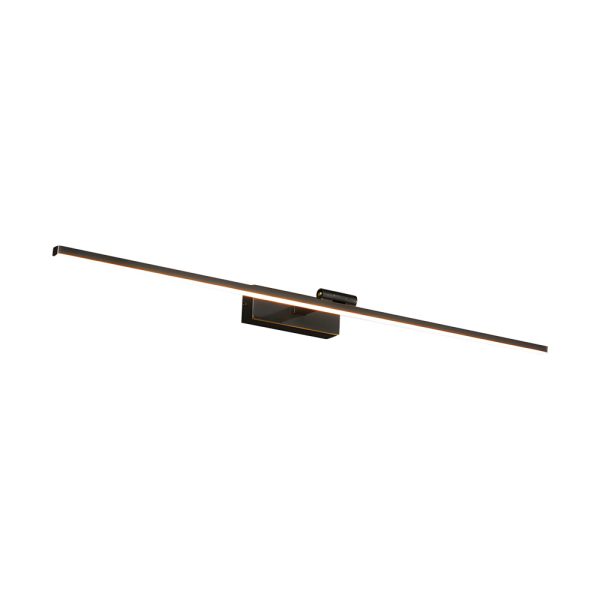 Modern Copper Adjustable LED Bathroom Vanity Light with Rotatable Rod and Linear Acrylic Shade - Image 8