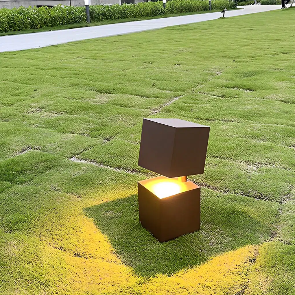 2-1a76448a-71e0-4589-8343-618f607b0e51.jpg Creative Square Geometric Art Waterproof LED Modern Outdoor Lawn Light - Image 1