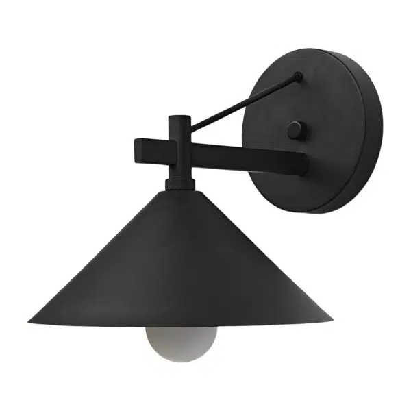 Conical Simple Waterproof Retro American-style Outdoor Wall Sconce Lighting - Image 5