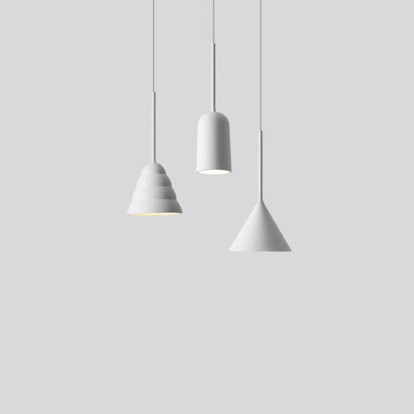 Modern Minimalist Macaron Geometric Metal 1-Light Pendant Light - Image 7