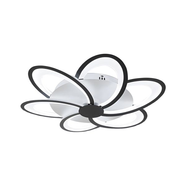 Modern Petal Flush Mount Light - Acrylic LED Flower Shape Ceiling Lamp - Image 12