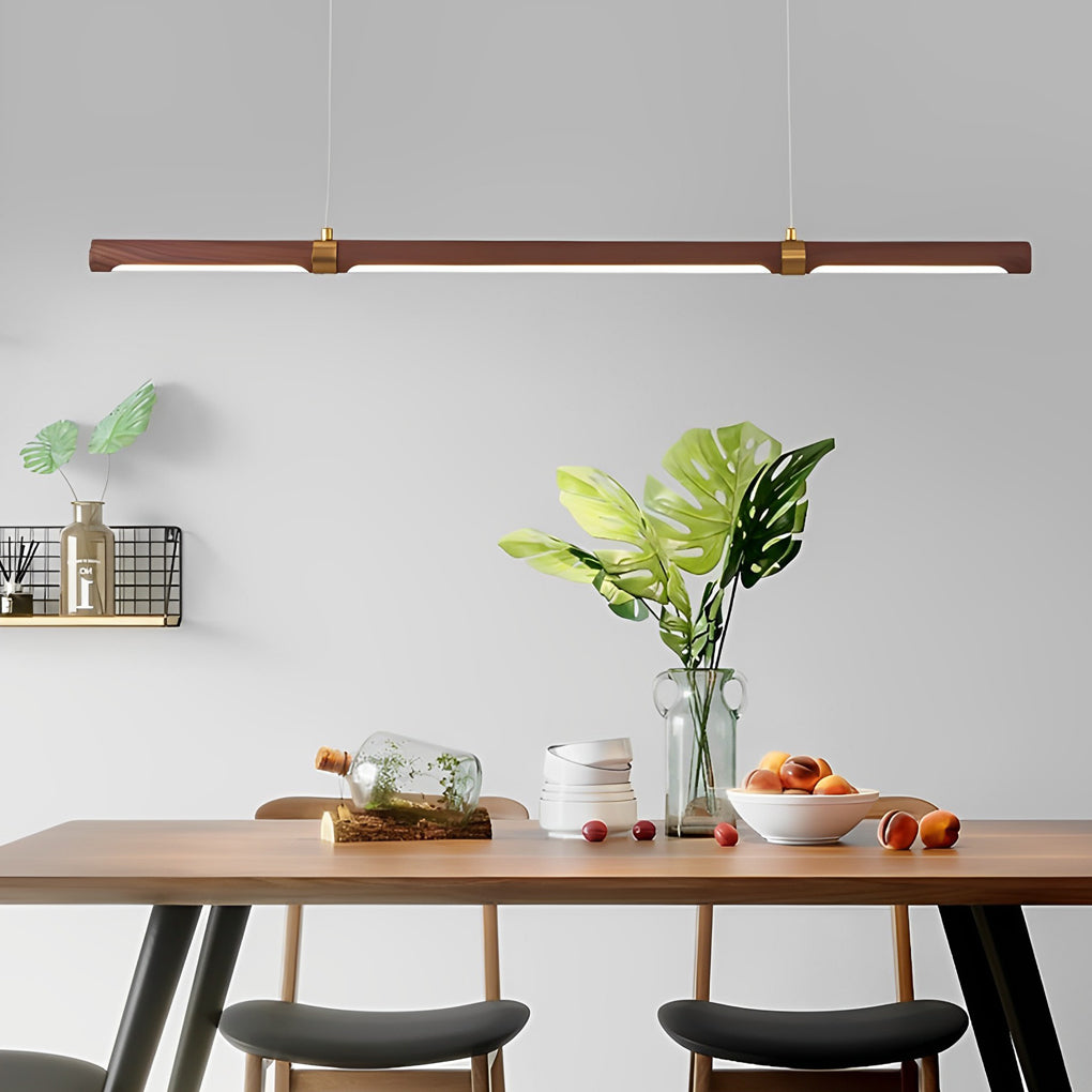 2-2ba399c4-dc3e-4c51-85aa-d8729e46f95e.jpg Mini Retro Metal Wood Chandelier Island Kitchen Dining Room Ceiling Light - Image 1