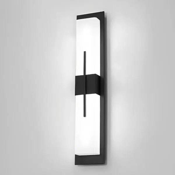 Creative Rectangular LED Waterproof Black Modern Outdoor Wall Lamp - Image 8