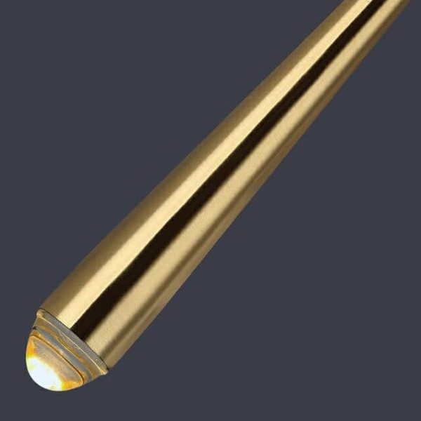 Minimalist Luxury Long Strip Gold 1-Light Wall Sconce Lamp - Image 8