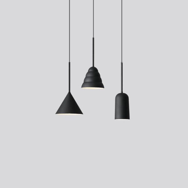 Modern Minimalist Macaron Geometric Metal 1-Light Pendant Light - Image 8