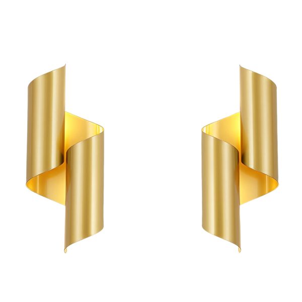 2pcs Symmetrical Creative Up And Down Lighting Modern Wall Light Fixture - Image 11