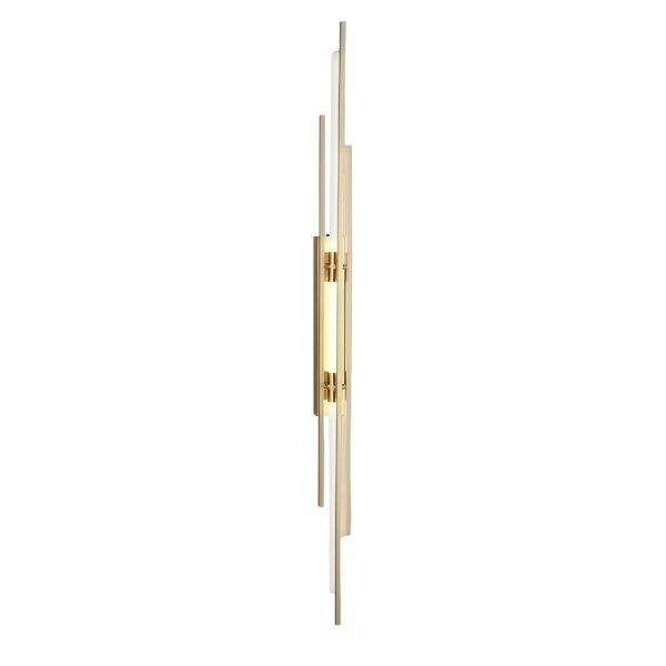 Long Strips Grille Iron Acrylic Simple Modern LED Wall Light Fixture - Image 13