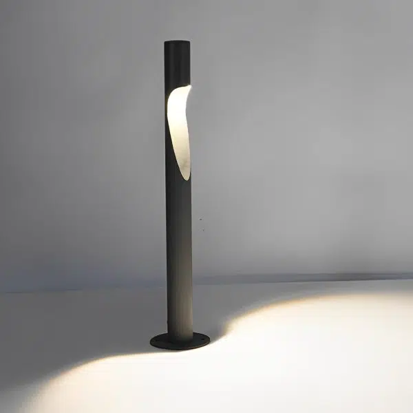 Round Creative Waterproof LED 10W Gray Modern Outdoor Light Pathway Lamp - Image 4