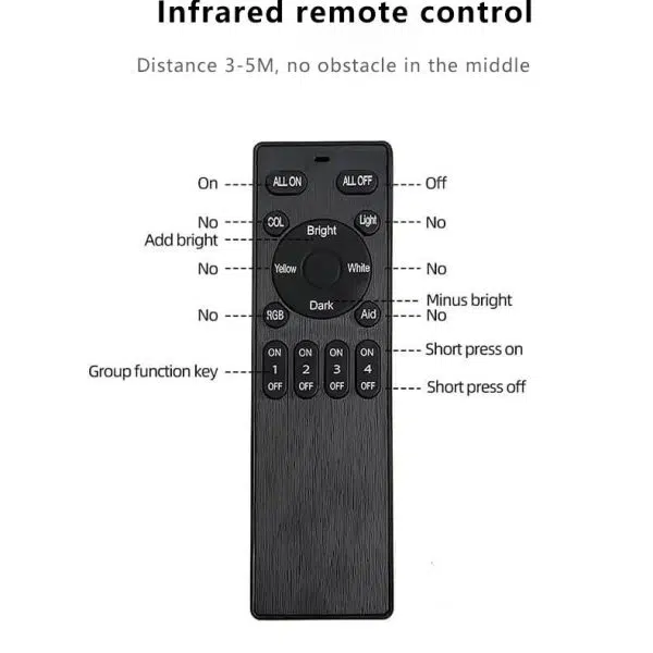 Minimalist Square Combination LED Iron Wall Sconce Lamp - Image 12