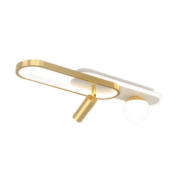 Rectangular Rings Three Step Dimming Modern Ceiling Lights Spotlights - Image 9