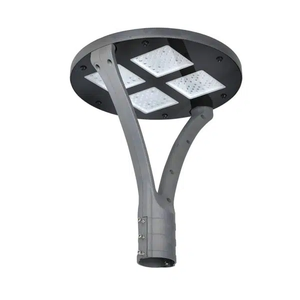 Round Waterproof LED Single/Two Arm Post Top Light - Image 6