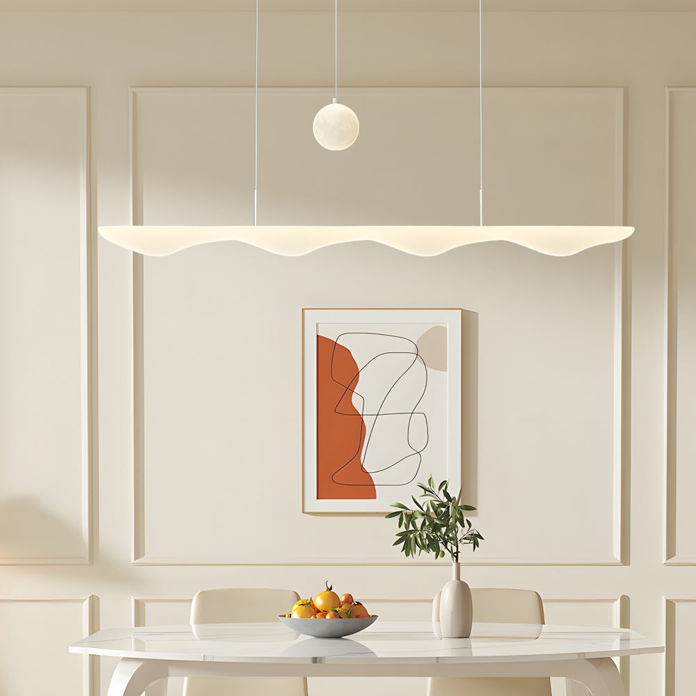 2-701ffd36-32dd-4094-acbb-0659e8d1d4fc.jpg Long Strip Waves Moon Three Step Dimming White Creative Modern Chandelier - Image 1