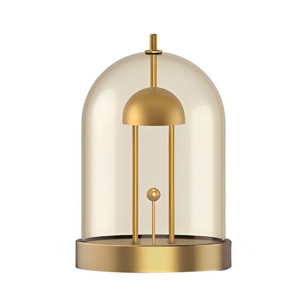 DIY Dome Detachable Smoked Glass Table Ambient Lamp - Image 5