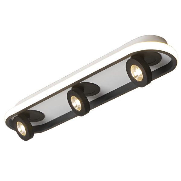 Rounded Rectangular LED Adjustable Spotlight Modern Ceiling Lights - Image 13