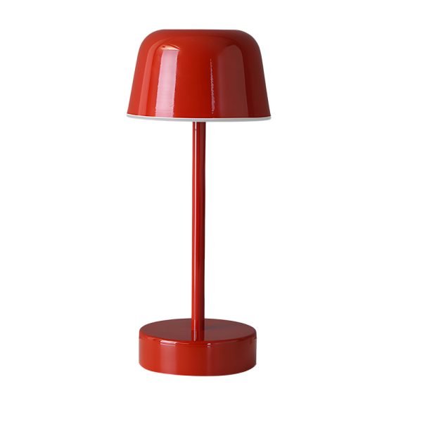 Tunable Metal Finish Table Lamp in Hat-style - Image 9
