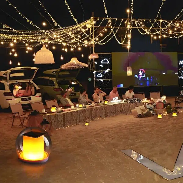 Intelligent Solar Floating Pool Lights with Smokey Ball Lampshade Multi-Mode Outdoor Lighting - Image 2