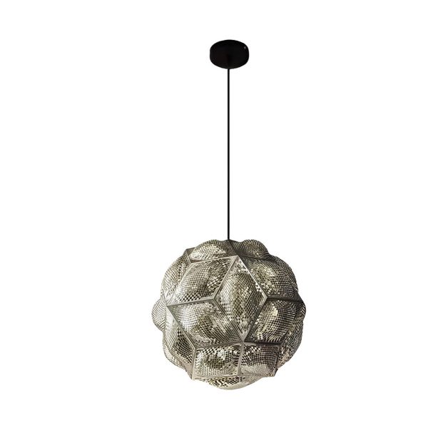 Irregular Ball 3D Stainless Steel Postmodern Chandelier Pendant Lights - Image 14