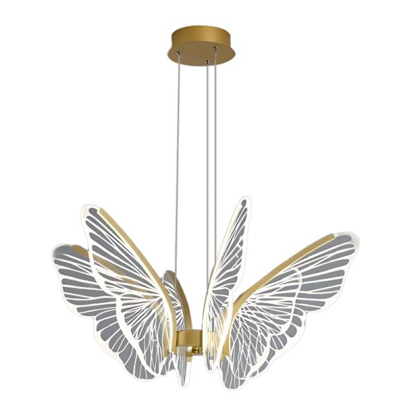 Butterflies LED Dimmable with Remote Control Modern Chandelier Hanging Lamp - Image 9