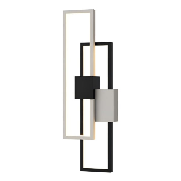 Rectangular Three-color Light LED Nordic Wall Light Fixture Wall Lamp - Image 9
