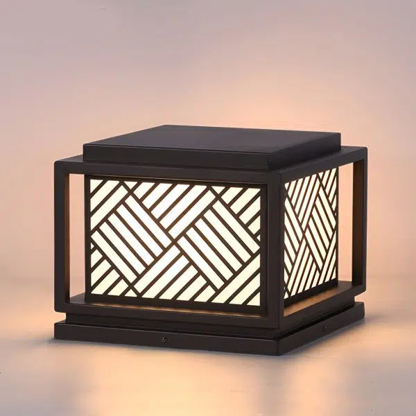 Square Waterproof LED Modern Outdoor Solar Post Caps Lights Pillar Light - Image 6