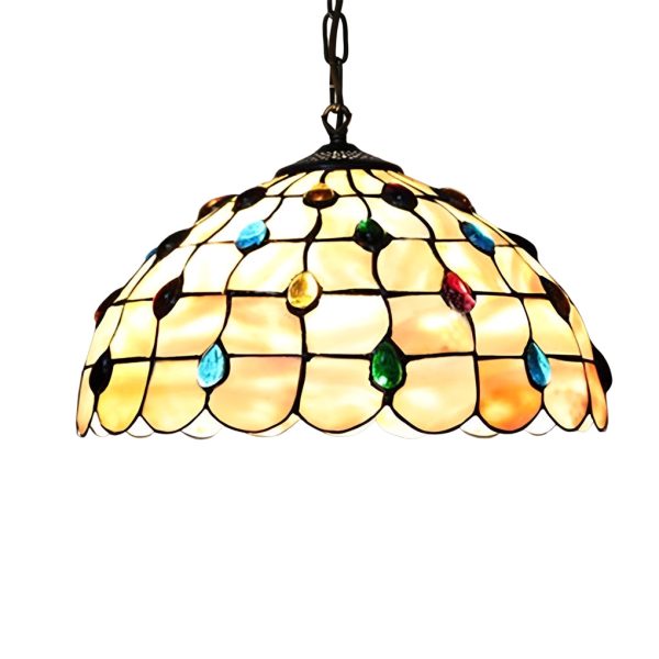 Handmade Welding Baroque Colorful Glass European Style Chandelier Lamp - Image 20