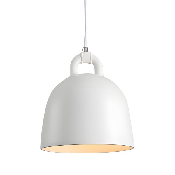 Resin Semicircle Bell Minimalist Decorative Art Nordic Chandeliers - Image 9