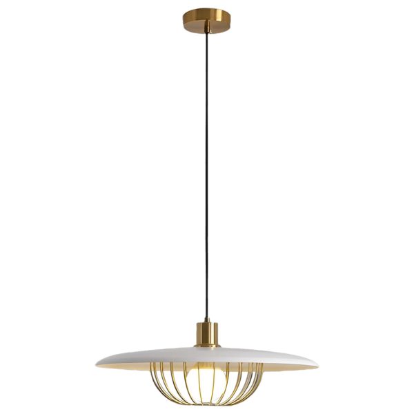 Creative Circular Electroplated Three Step Dimming Nordic Pendant Lighting - Image 9